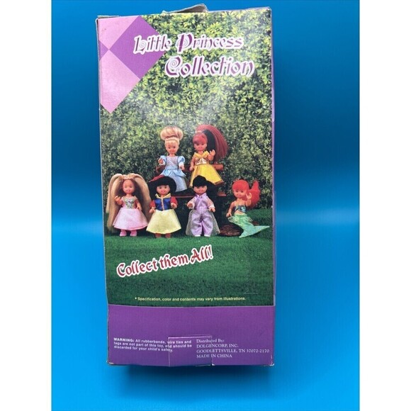 NIB Vintage Little Princess Collection Cinderella  (Kelly Sized Doll) Disney KO - Picture 8 of 9